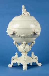 Cocklepot auf Ständer, Leeds, ca. 1790 von English School