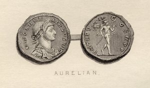 Münze aus der Ära von Aurelian