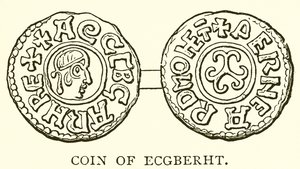 Münze von Ecgberht