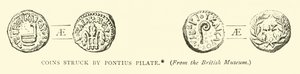 Von Pontius Pilatus geprägte Münzen von English School
