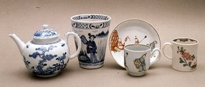 Sammlung von Liverpool-Porzellan