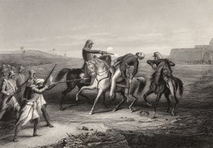 Oberst John Platt, getötet von den Meuterern in Mhow, 1. Juli 1857, aus 