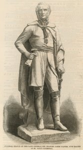 Kolossale Statue des verstorbenen Generals Sir Charles James Napier