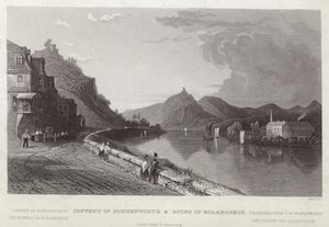 Kloster Nonnenwerth und Ruinen von Rolandseck von English School