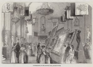 Konversation im Egyptian-Hall, Mansion House von English School