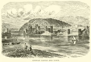 Conway Castle und Stadt