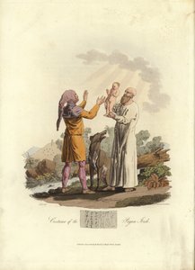 Kostüm der heidnischen Iren