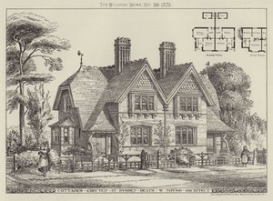 Errichtete Cottages in Bushey Heath von English School