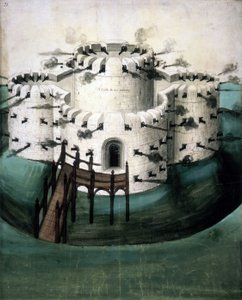Entwurf für Walmer und Sundown Castles ("Eine Burg für die Downes")