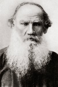 Graf Lev Nikolajewitsch Tolstoi, alias Leo Tolstoi, aus Hutchinsons Geschichte der Nationen, veröffentlicht 1915
