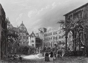 Hof von Heidelberg von English School