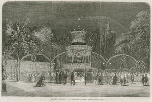 Cremorne Gardens, London: Die Kristallplattform von English School