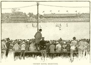 Cricketspiel, Melbourne von English School