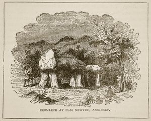 Cromlech bei Plas Newydd, Anglesey von English School