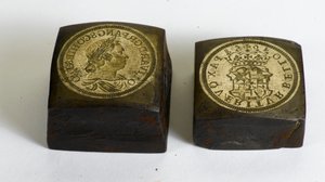 Cromwell-Kronenstempel von English School