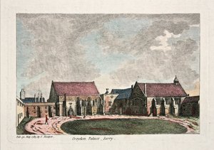 Croydon Palace, Surry, 1785 von English School