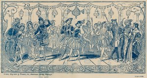 Tanz in den Vauxhall Gardens, London