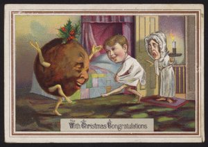 Tanzender Weihnachtskuchen
