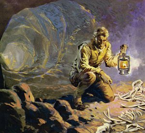 Darwin war daran interessiert, Fossilien zu sammeln