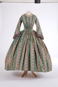 Tageskleid, 1840er Jahre