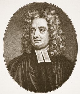 Dean Swift, Illustration aus Die Kirche von England: Eine Geschichte für das Volk von H.D.M. Spence-Jones, veröffentlicht um 1910