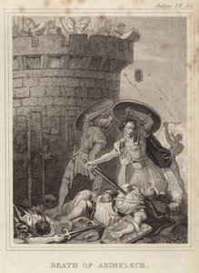 Tod von Abimelech von English School