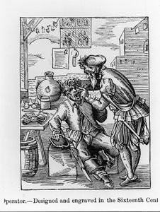 Zahnarzt, Illustration aus 