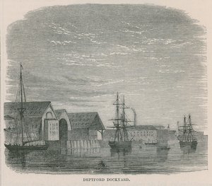 Deptford Dockyard von English School