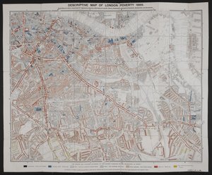 Descriptive Map of London Poverty, von Charles Booth von English School