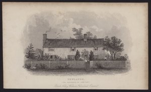 Dewlands, der Wohnsitz von John Ray, Black Notley, Witham Hundred, Essex