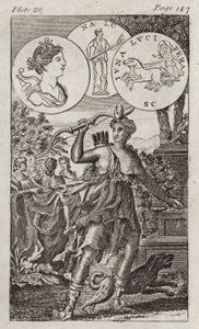 Diana (Gravur) von English School