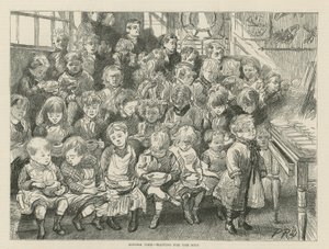 Mittagszeit - Warten auf die Suppe von English School
