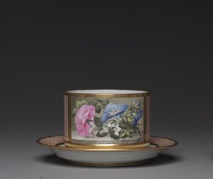 Schale, hergestellt von der Worcester Porzellanmanufaktur, ca. 1810