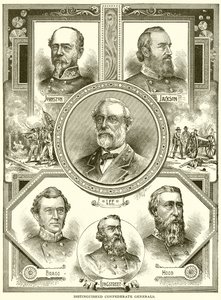 Berühmte Generäle der Konföderation