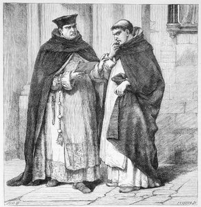 Dominikanermönch und Inquisitor