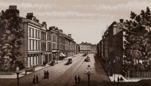 Donegal Place, Belfast 1880 von English School