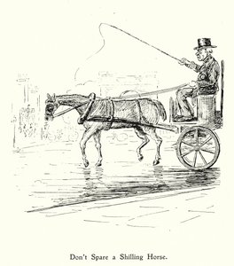 Spare kein Schillingpferd; Spor kein williges Pferd von English School