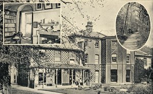 Down House, Downe, Heimat von Charles Darwin (1809-82) ab 1842 von English School