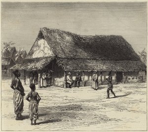 Dr. Livingstones Haus in Ujiji von English School