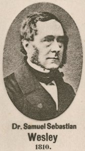 Dr Samuel Sebastian Wesley (Gravur) von English School