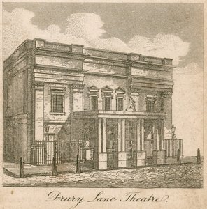 Drury Lane Theatre, London von English School