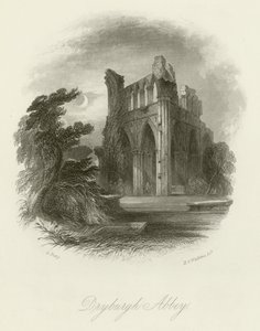 Dryburgh Abbey von English School