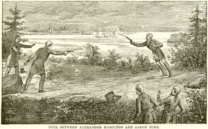 Duell zwischen Alexander Hamilton und Aaron Burr