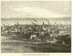 Dundee vom Law, Blick nach Südosten