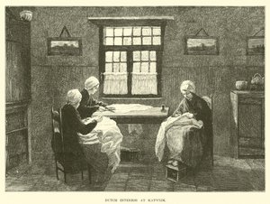 Niederländisches Interieur in Katwijk