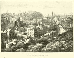 Edinburgh, vom Calton Hill