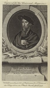 Edward Seymour, Herzog von Somerset, Protektor von England und enthauptet in der Regierungszeit von Edward VI. von English School