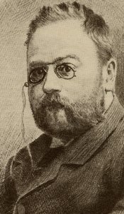Emile Zola (1840-1902) von English School