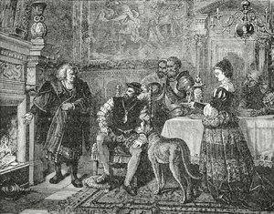 Kaiser Karl V. besucht die Fugger von English School
