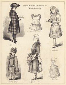 Englische Kinderkostüme und Winterkomforts von English School
